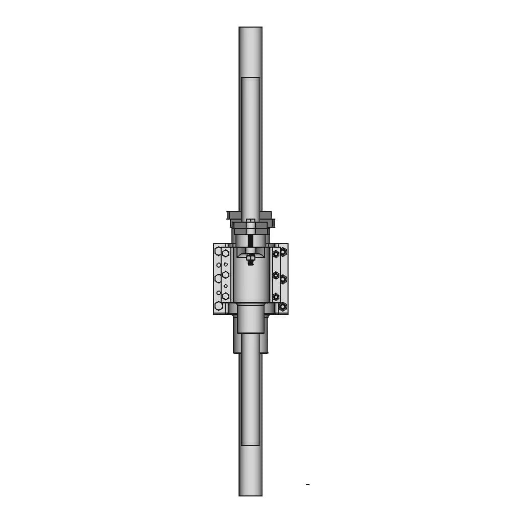 Packing Box Shaft Seal-Splittable - Downloadable CAD Representation_90_0_degree_snapshot