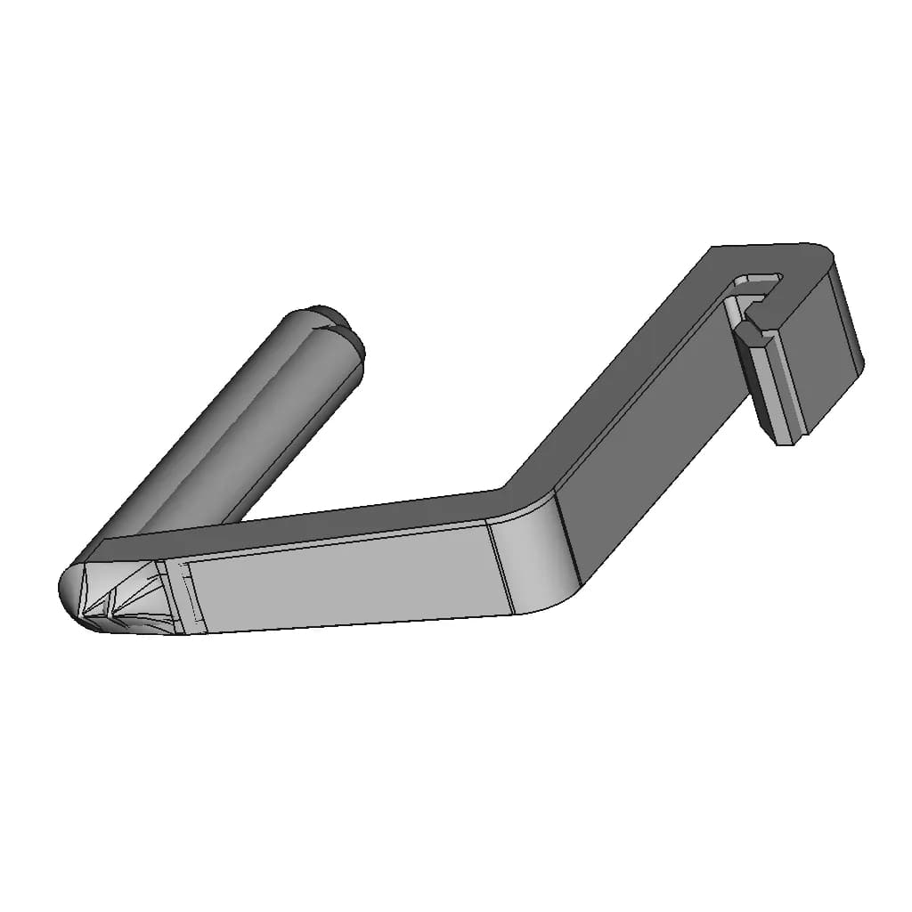Pail Clip Oil Filter Drain | High-Quality CAD Model_60_30_degree_snapshot