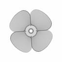 Ø6.5Mm Propeller For Rov - Downloadable CAD Representation_0_0_degree_snapshot