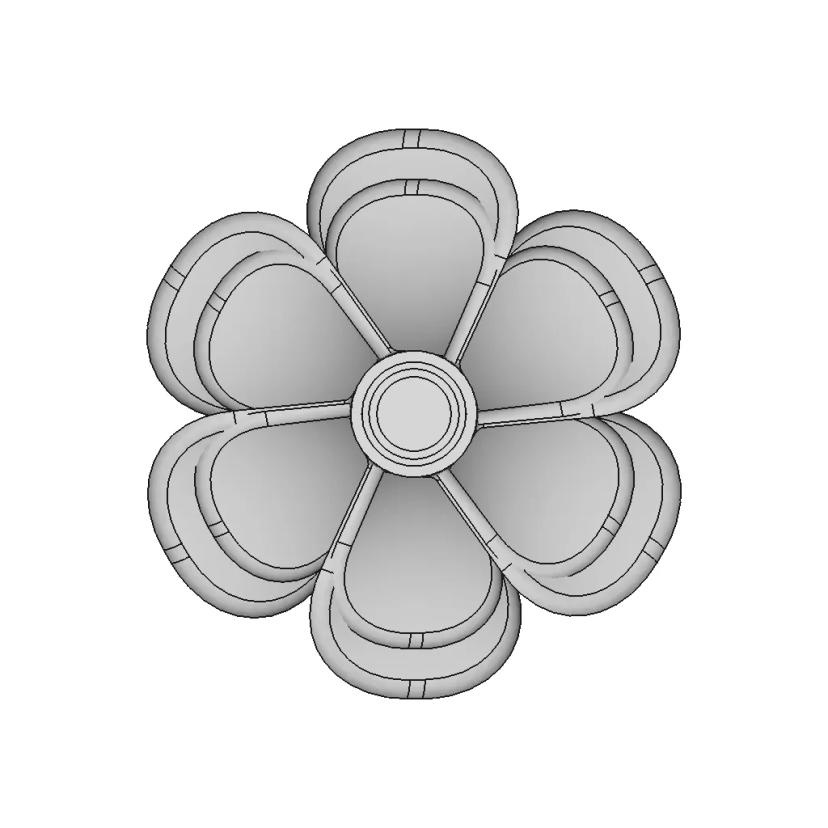 Yacht Propeller - Downloadable CAD Representation