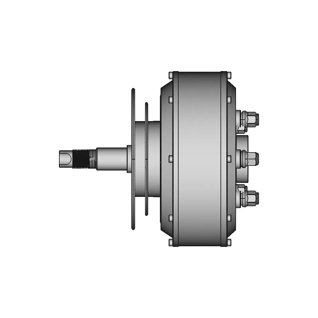 205 E-Car Hub Motor | High-Quality CAD Model_90_0_degree_snapshot