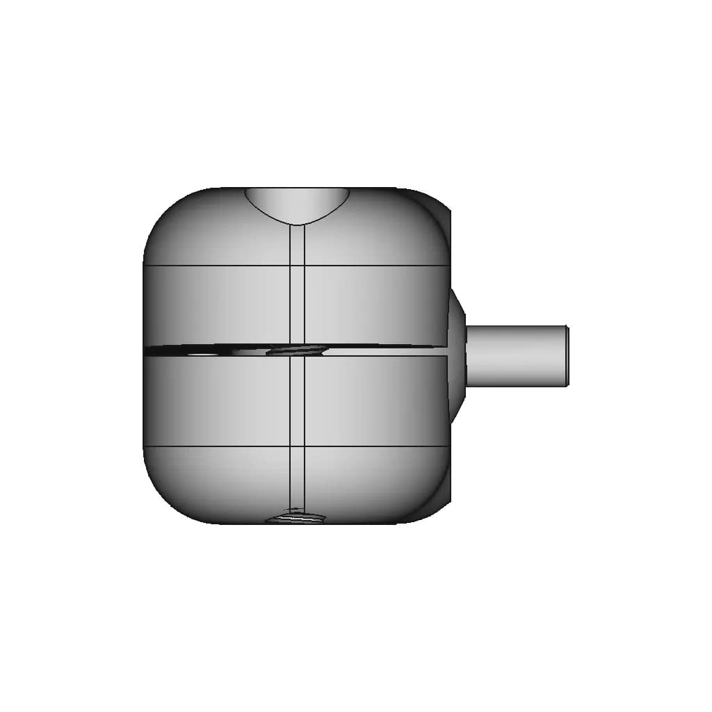 Ball & Socket Joint - Standard Mechanical Component_270_0_degree_snapshot