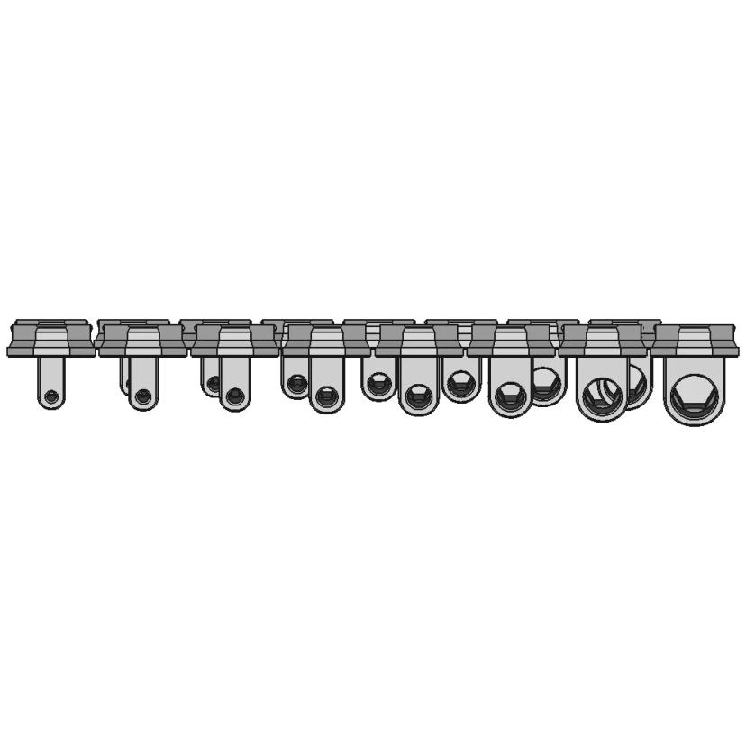 Multiboard Hex T-Key Holder | High-Quality CAD Model