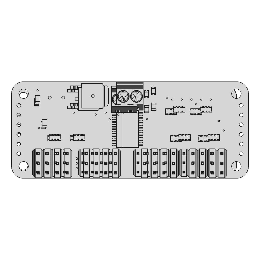 16-Channel 12-Bit Pwm/Servo Driver - I2C Interface - Pca9685 - Downloadable CAD Representation_0_0_degree_snapshot