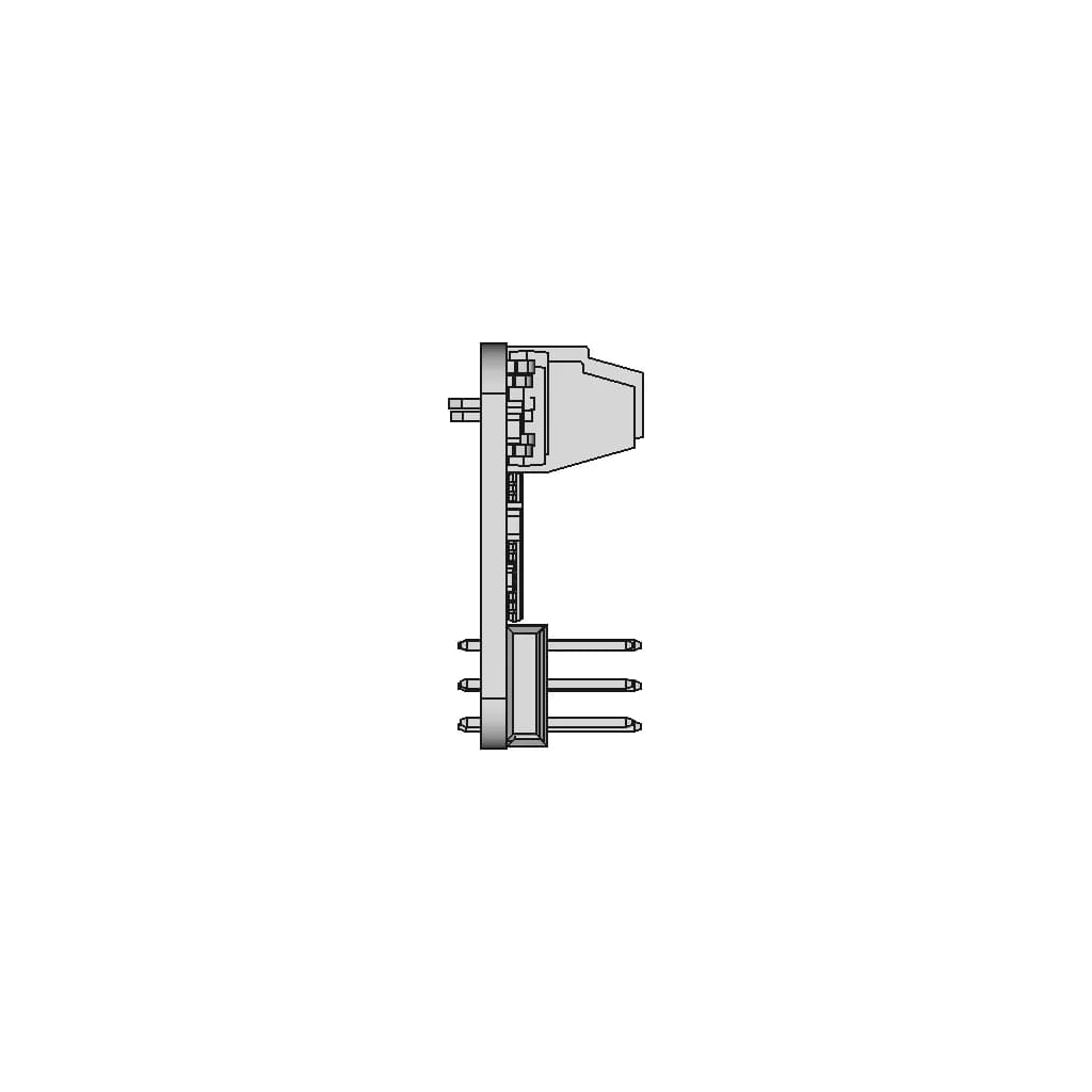 16-Channel 12-Bit Pwm/Servo Driver - I2C Interface - Pca9685 - Downloadable CAD Representation_0_270_degree_snapshot