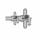 Rc Toy 1:24 Monster Truck Steering Arms - Downloadable CAD Representation_0_0_degree_snapshot