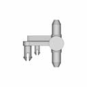 Rc Toy 1:24 Monster Truck Steering Arms - Downloadable CAD Representation_0_90_degree_snapshot