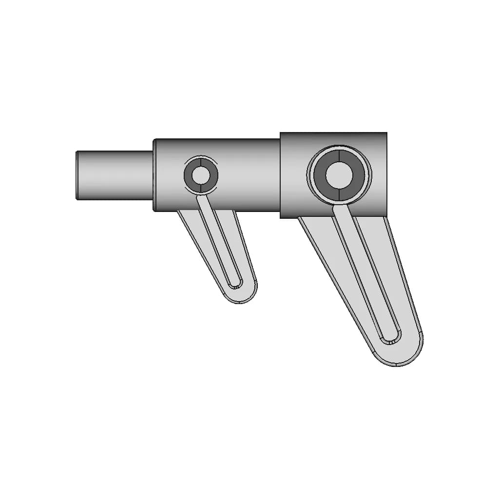 Rc Toy 1:24 Monster Truck Steering Arms - Downloadable CAD Representation_270_0_degree_snapshot