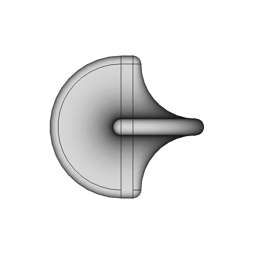 Learn Complex Shape With Simple Logic | High-Quality CAD Model_0_90_degree_snapshot