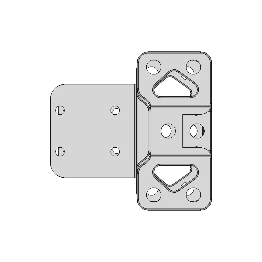 Ratrig Vcore 3.1 Xy Joiner-Aluminum | 3D Engineering Design File_0_0_degree_snapshot