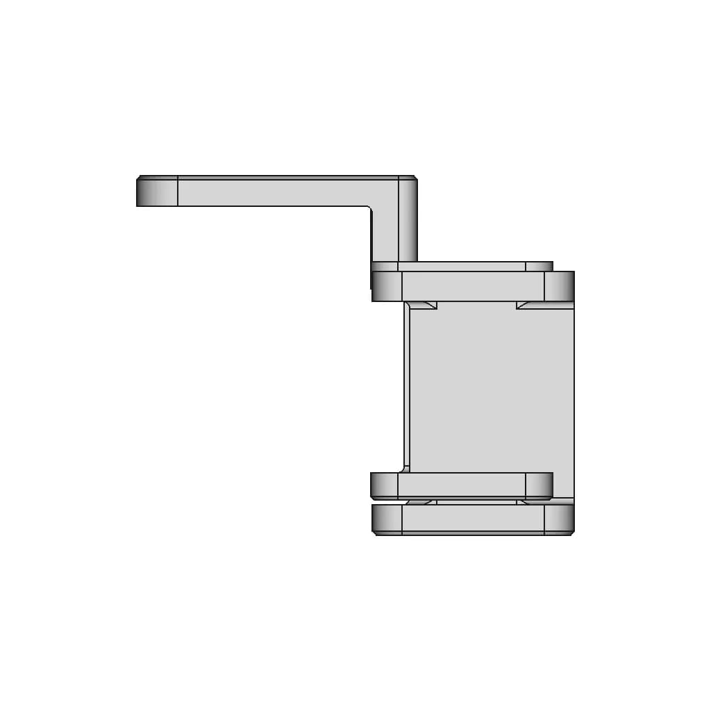 Ratrig Vcore 3.1 Xy Joiner-Aluminum | 3D Engineering Design File_270_0_degree_snapshot