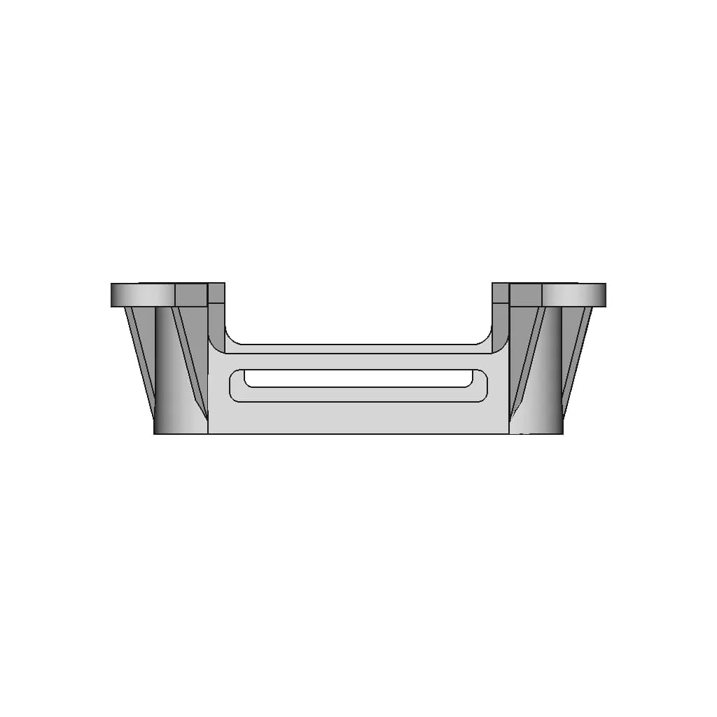 Flywoo Flylense 75/85 Robust Vtx Bracket - Downloadable CAD Representation_270_0_degree_snapshot