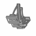 Stainless Steel Hinge - Downloadable CAD Representation_60_30_degree_snapshot
