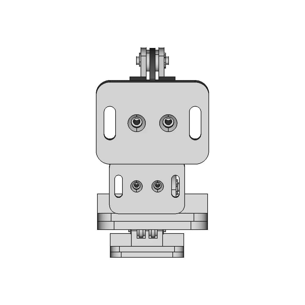 Stainless Steel Hinge - Downloadable CAD Representation_90_0_degree_snapshot