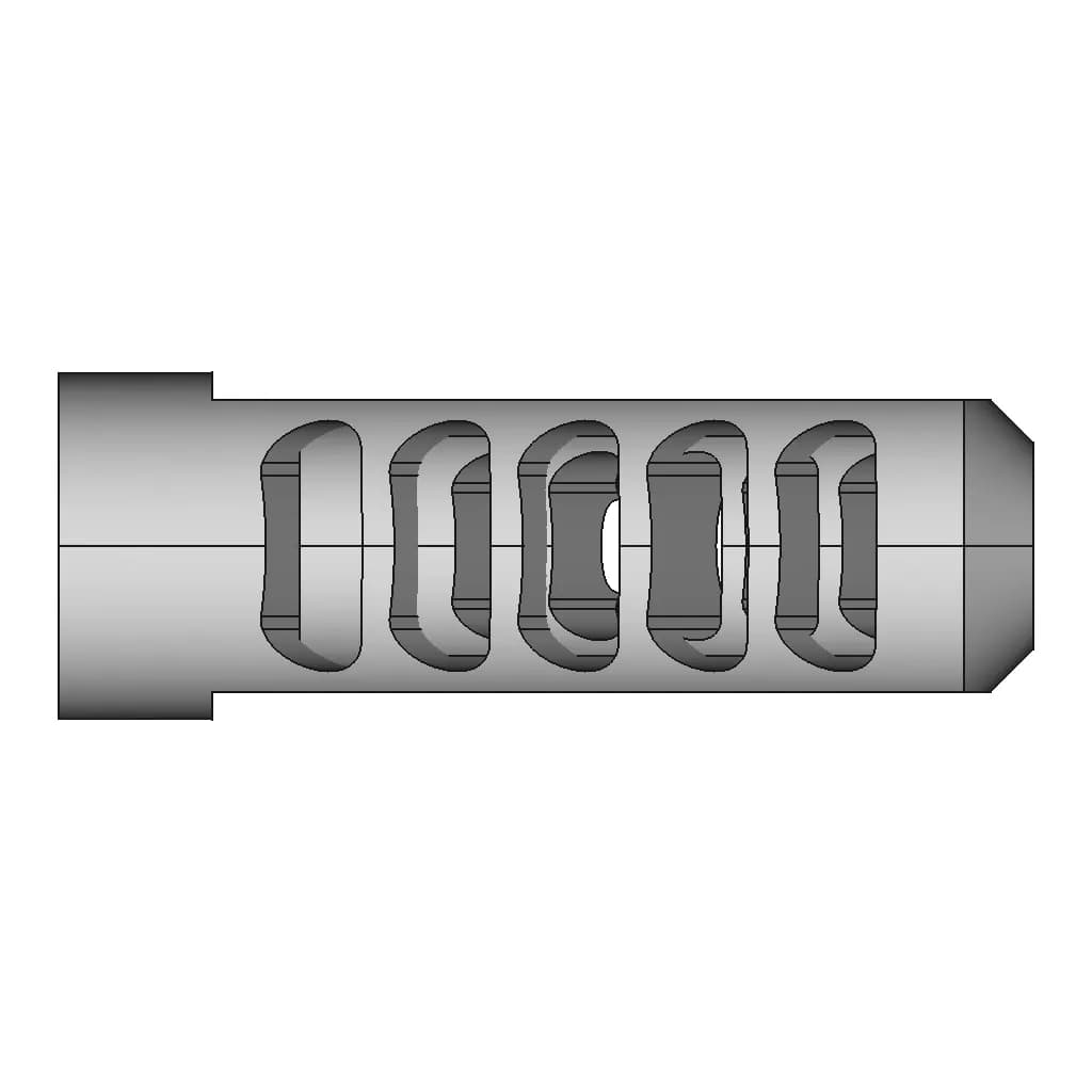 Muzzle | High-Quality CAD Model_0_90_degree_snapshot