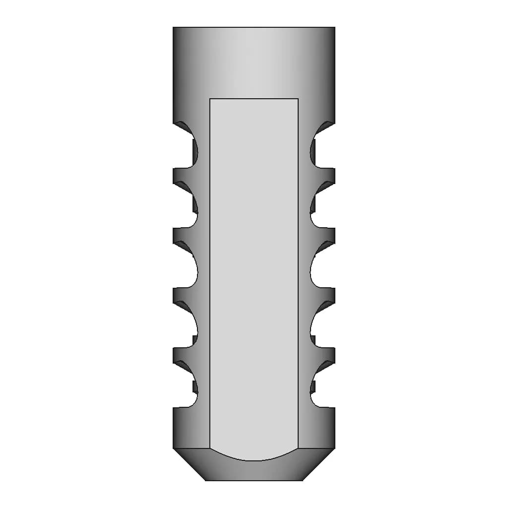 Muzzle | High-Quality CAD Model_90_0_degree_snapshot