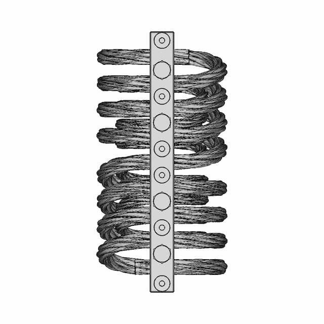 Large Wire Rope Vibration Isolator | High-Quality CAD Model