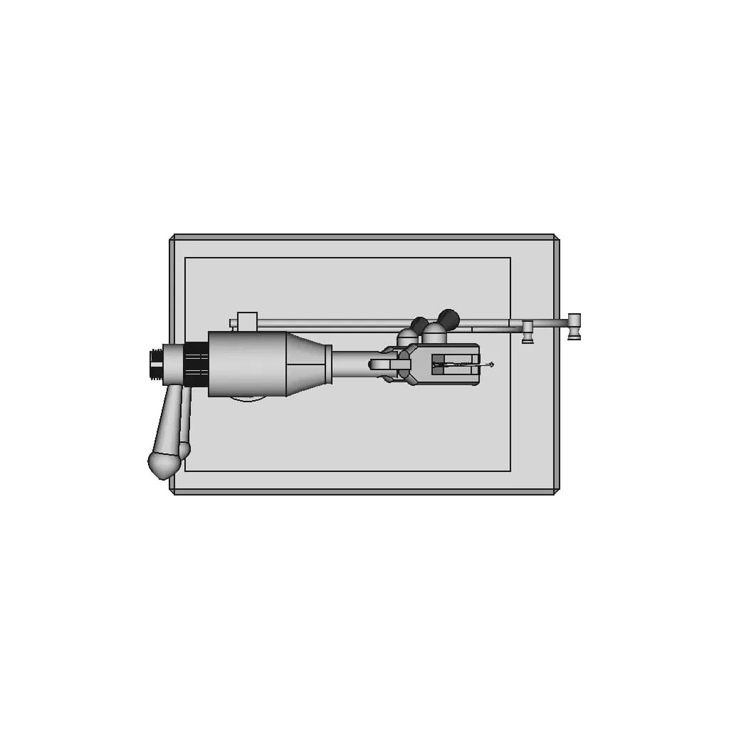 Fly Tying Vise | High-Quality CAD Model_0_0_degree_snapshot