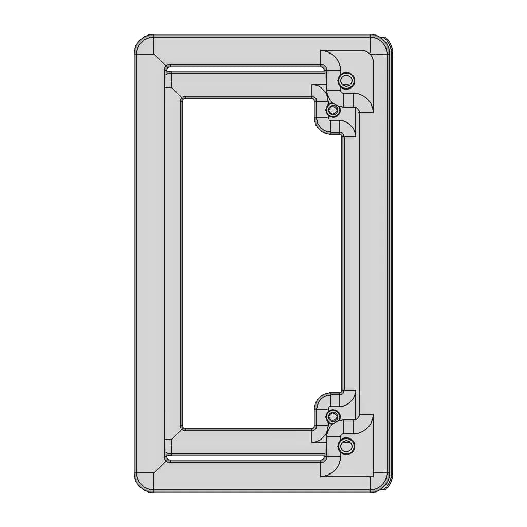 Rv Service Door 4 - Thetford Part Number 26814884 | High-Quality CAD Model_0_0_degree_snapshot