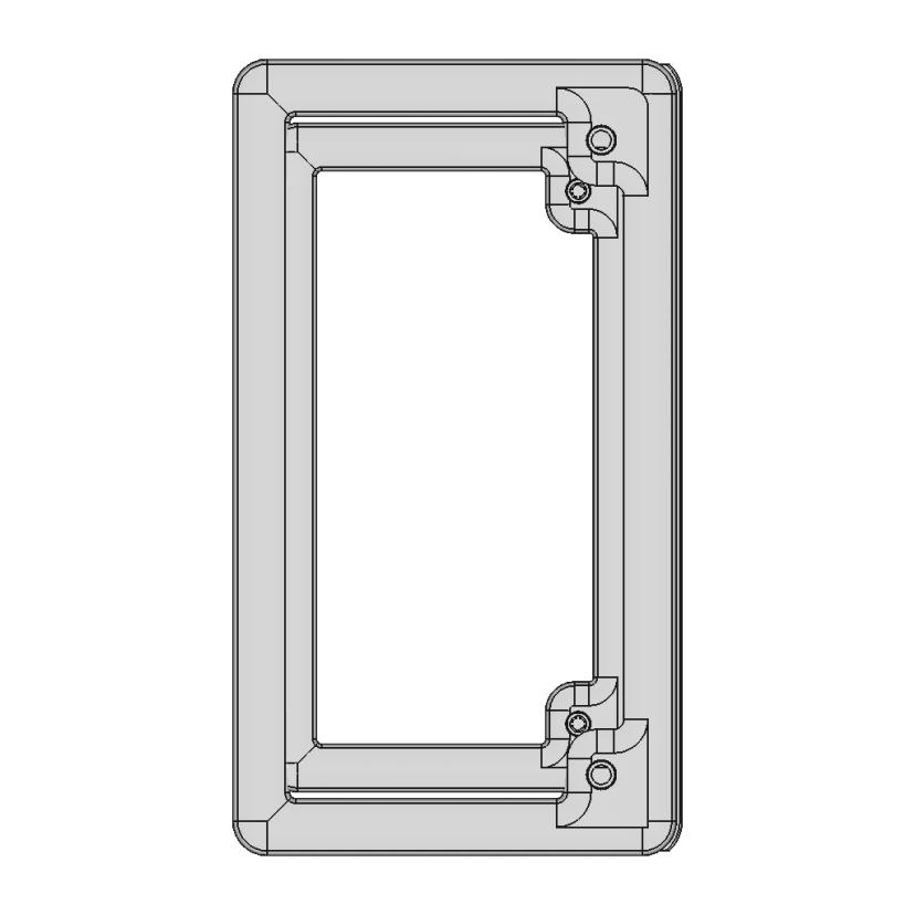 Rv Service Door 4 - Thetford Part Number 26814884 | High-Quality CAD Model