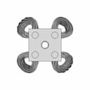 Small Wire Rope Vibration Isolator | 3D Engineering Design File_0_0_degree_snapshot