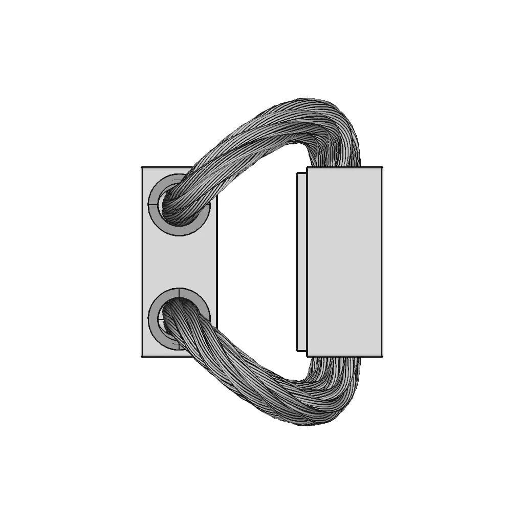 Small Wire Rope Vibration Isolator | 3D Engineering Design File_0_270_degree_snapshot