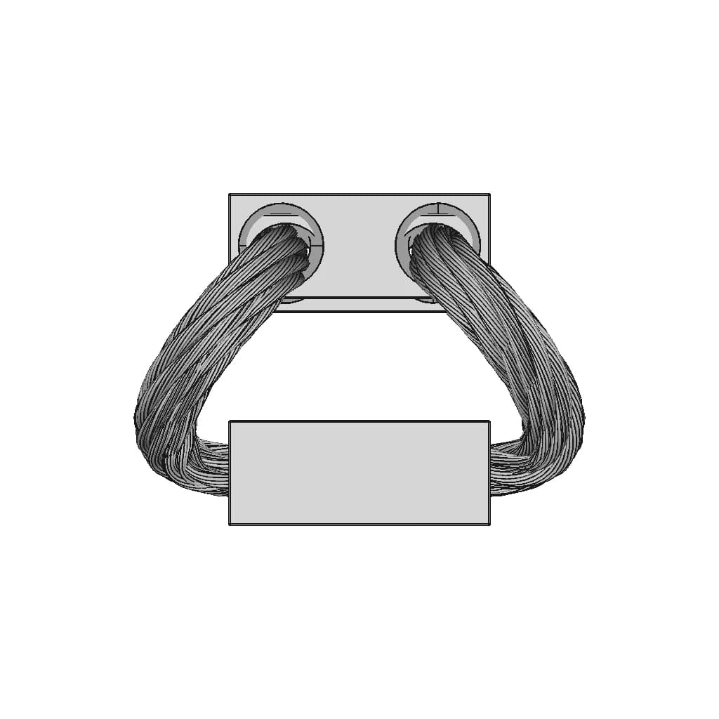 Small Wire Rope Vibration Isolator | 3D Engineering Design File_90_0_degree_snapshot