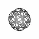 Complex Spherical Pattern Geometry - Standard Mechanical Component_0_0_degree_snapshot
