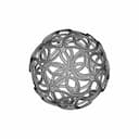 Complex Spherical Pattern Geometry - Standard Mechanical Component_60_30_degree_snapshot