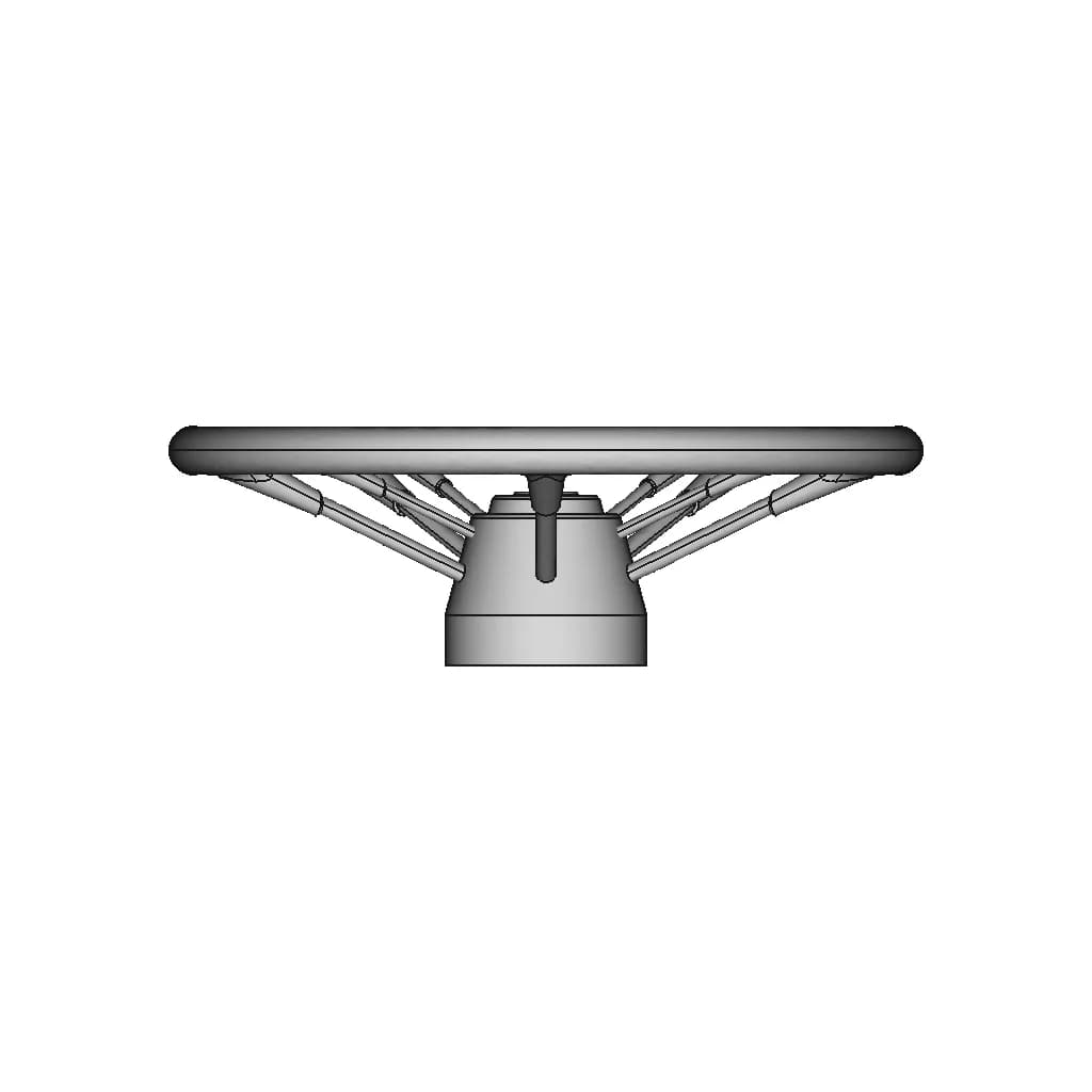 Boat Steering Whell - Downloadable CAD Representation_0_270_degree_snapshot