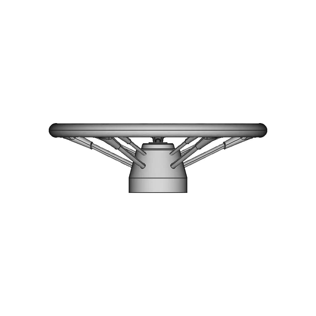 Boat Steering Whell - Downloadable CAD Representation_0_90_degree_snapshot