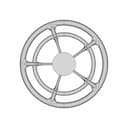 Boat Steering Whell - Downloadable CAD Representation_90_0_degree_snapshot