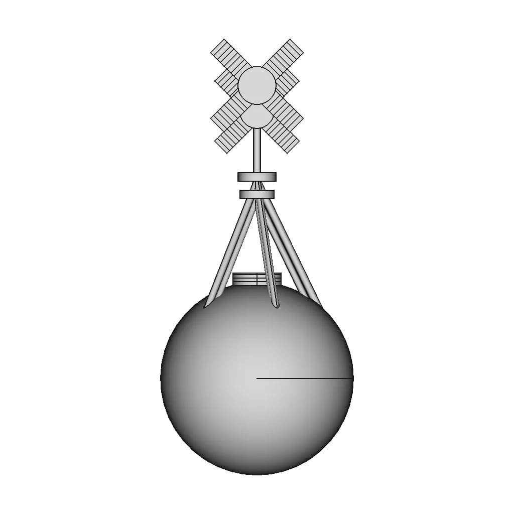 Marker Buoy - Downloadable CAD Representation_0_0_degree_snapshot