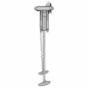 Bow Trolling Motor - Downloadable CAD Representation_270_0_degree_snapshot