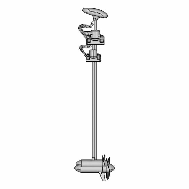 Bow Trolling Motor - Deployed | 3D Engineering Design File