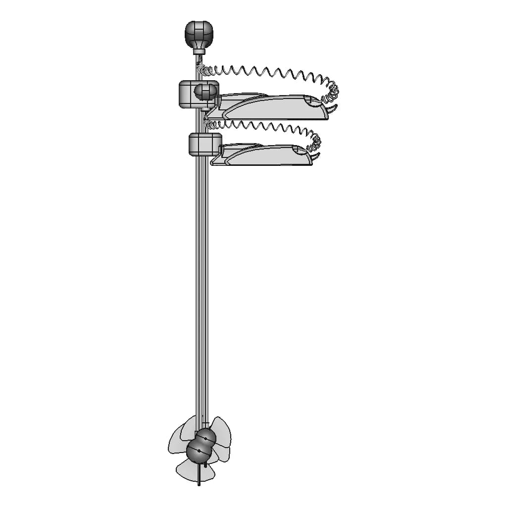 Bow Trolling Motor - Deployed | 3D Engineering Design File_0_270_degree_snapshot