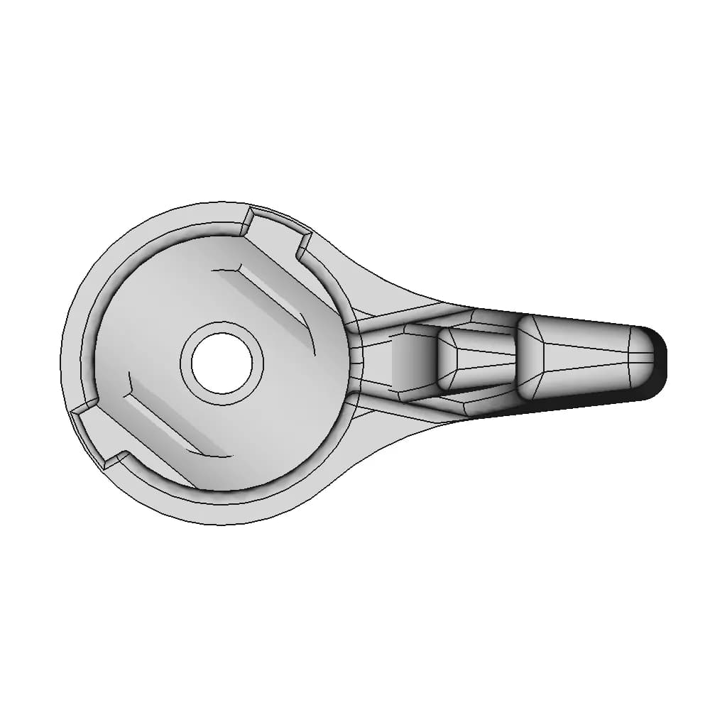 Switch Flag - Downloadable CAD Representation_270_0_degree_snapshot