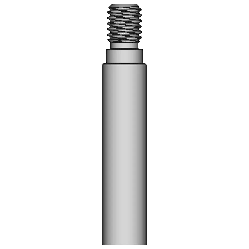 Ruthex Threaded Insert Tips And Adapters - Downloadable CAD Representation_90_0_degree_snapshot