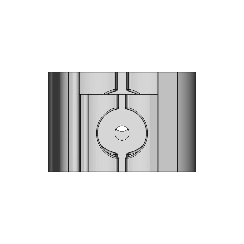 1/2" Pipe Click Clamp - Standard Mechanical Component_0_0_degree_snapshot