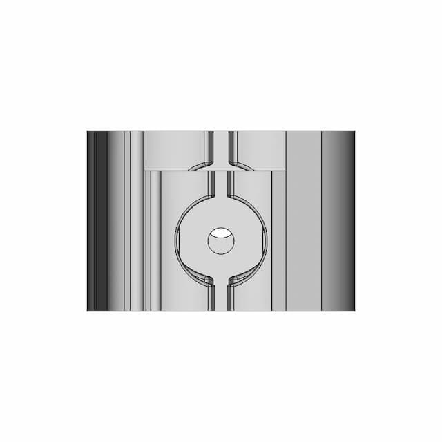 1/2" Pipe Click Clamp - Standard Mechanical Component