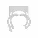 1/2" Pipe Click Clamp - Standard Mechanical Component_270_0_degree_snapshot