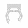 1/2" Pipe Click Clamp - Standard Mechanical Component_270_0_degree_snapshot