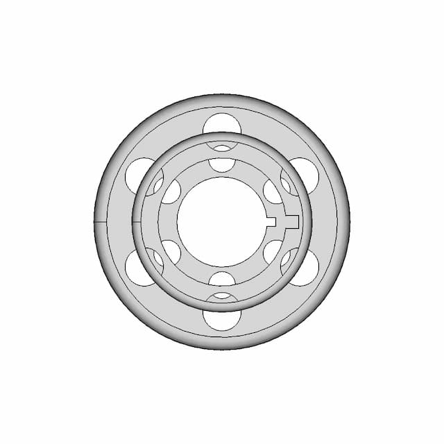 Coupling Hub | 3D Engineering Design File