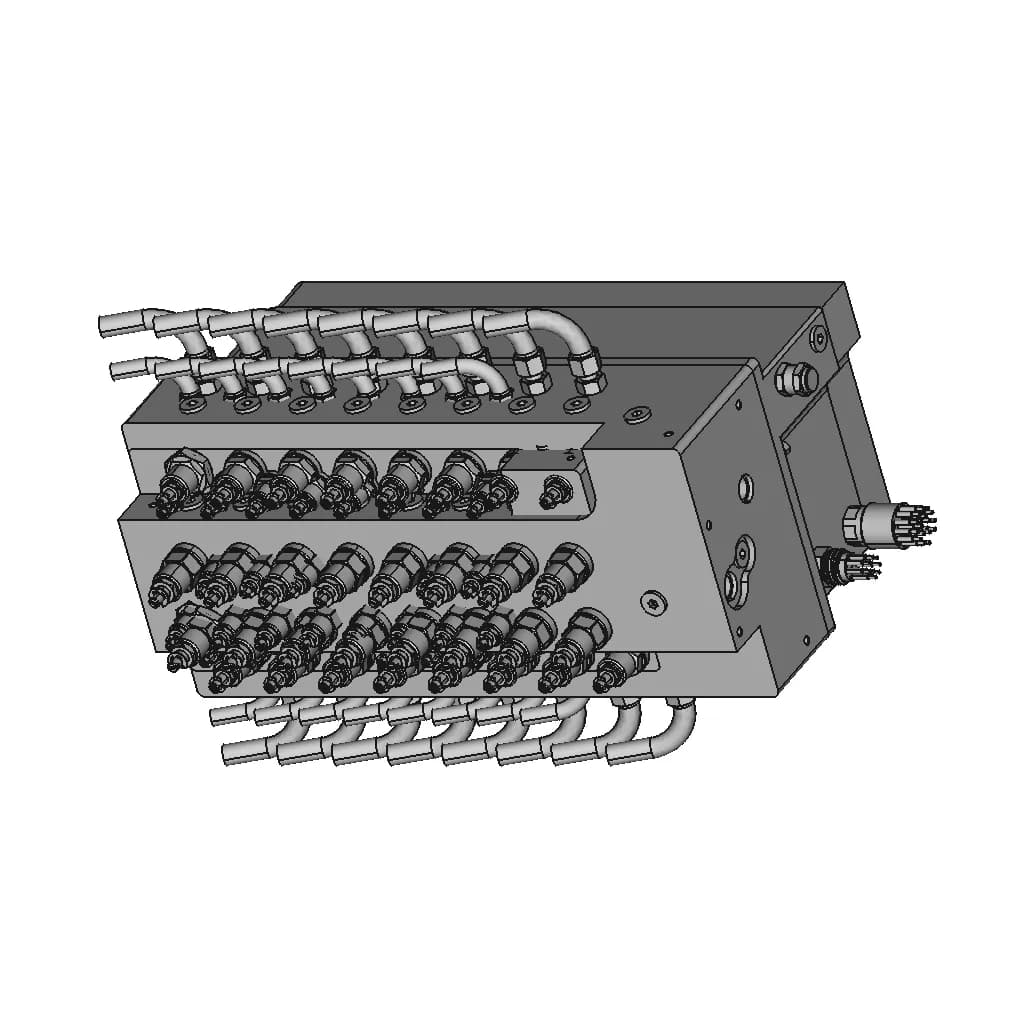 Hydraulic Box | High-Quality CAD Model_60_30_degree_snapshot
