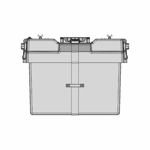 Water Resistant Battery Box - Large | 3D Engineering Design File