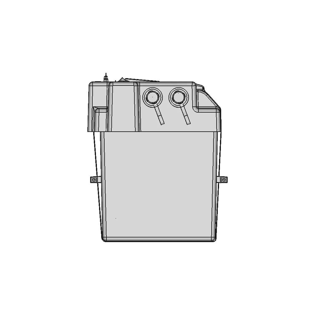 Water Resistant Battery Box - Large | 3D Engineering Design File_0_270_degree_snapshot