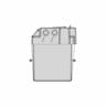Water Resistant Battery Box - Large | 3D Engineering Design File_0_90_degree_snapshot