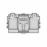 Water Resistant Battery Box - Large | 3D Engineering Design File_270_0_degree_snapshot