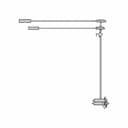 Tiller Steer E-Trolling Motor - Long Arm - | High-Quality CAD Model_90_0_degree_snapshot