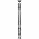 Flute Recorder - Downloadable CAD Representation_270_0_degree_snapshot